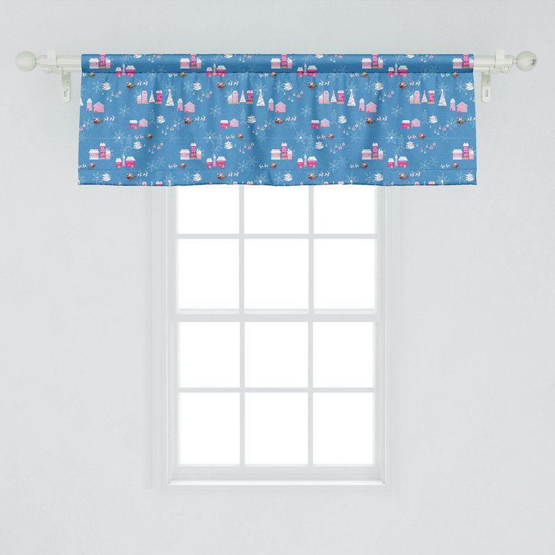 Ensemble de 2 cantonnières de Noël Ambesonne, L 54 po x L 18 po