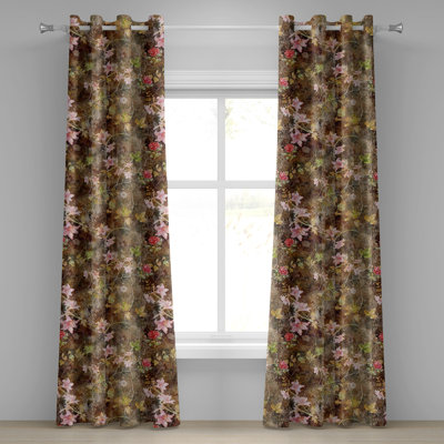 Aiyub Semi Sheer Curtain Pair
