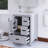 24" Freestanding Single Bathroom Vanity With White Ceramic Integrated Top-1570263982