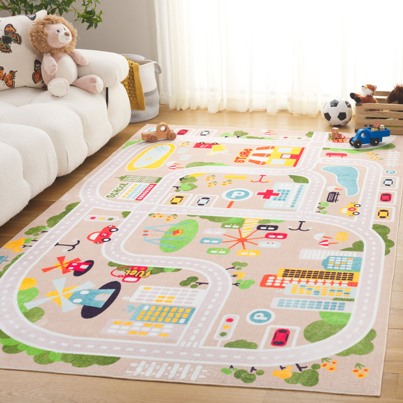 Tapis pour enfant Santa Monica, Rectangle de 5 pi x 8 pi