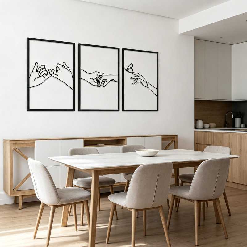 Wall Decor on Metal