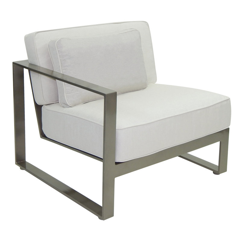 Ensemble de salon modulaire avec accoudoir droit Park Place et un oreiller