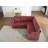 83.6" Wide Corduroy Sectional Sleeper Sofa (Pull-Out Bed) With Storage-2136767466