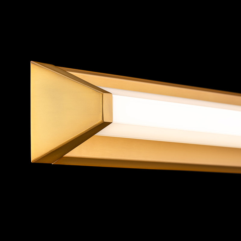 Luminaire de salle de bain à DEL à intensité variable de 27 po avec interrupteur de température de couleur intégré Swale (2700K / 3000K / 3500K / 4000K) Swale