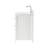 Modern 36 Inch Solid Wood Vanities Vanity Cabinet and Sink, White Storage