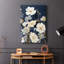 FLORAL Series CCCCL XXV - Toile tendue avec châssis de qualité supérieure - Prêt à être accroché-1968638377