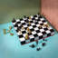 Haas Chess Set - Black + White