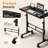 Small Standing Desk Adjustable Height Portable Rolling Desks with Wheels-1322875920