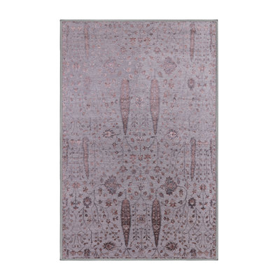 Tapis oriental brun / mauve Halbur