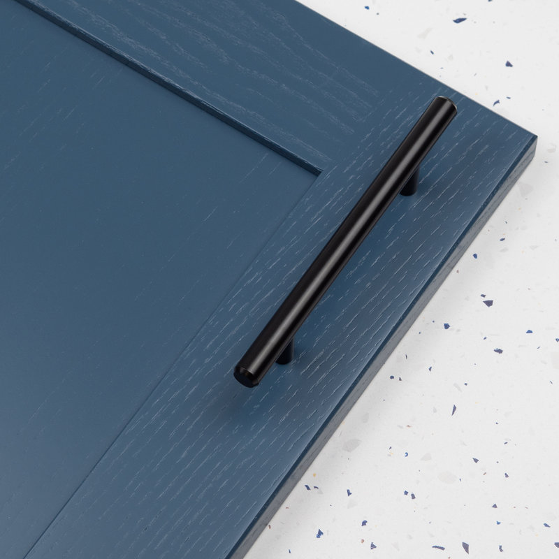 Black T-Bar Handles in Multiple Sizes, 96mm