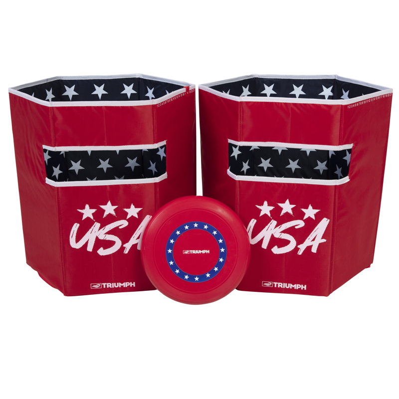 Jeu de cible Patriotic Disc Flyerz Backyard