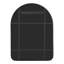 Granger Mirror Black