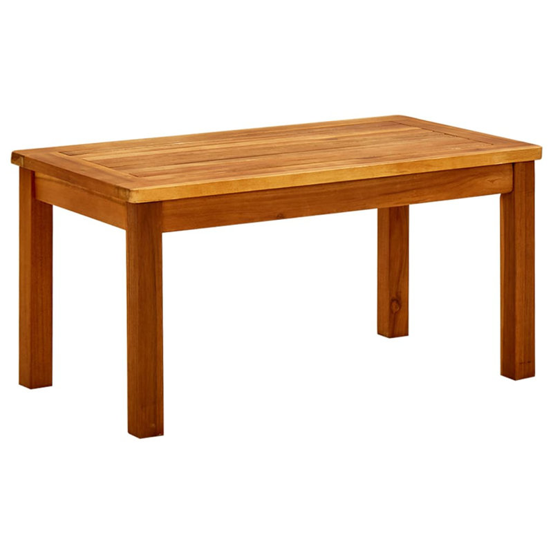 Cloe Solid Wood Four Leg Coffee Table, 36cm H x 70cm W x 40cm D