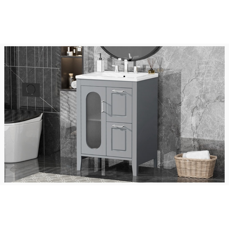 Meuble-lavabo simple avec plateau Adhemar 24,00