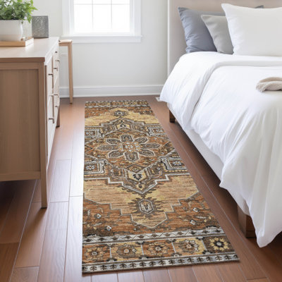 Machine Washable Indoor/Outdoor Chantille ACN2704 Global Rug