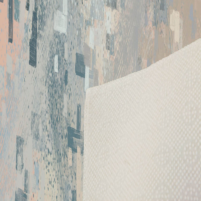 Soft Hall Carpet 2.6 x 4.9 Feet | 100% Polyester, 0.04 in Pile Height | Antibacterial, Non-Slip Underside | Woven with 3D Digital Printing | Machine Washable | Durable & Stylish for Entryways & Living Rooms
