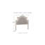 Mohn Upholstered Solid Wood Panel Headboard-1637043156