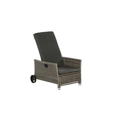 Gracie-May Wicker Outdoor Lounge Chair