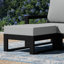 Repose-pieds de patio à assise profonde avec cadre-97164022-97164021