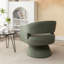 Fauteuil demi-tonneau pivotant de 28 po Kenzlee-2051790430