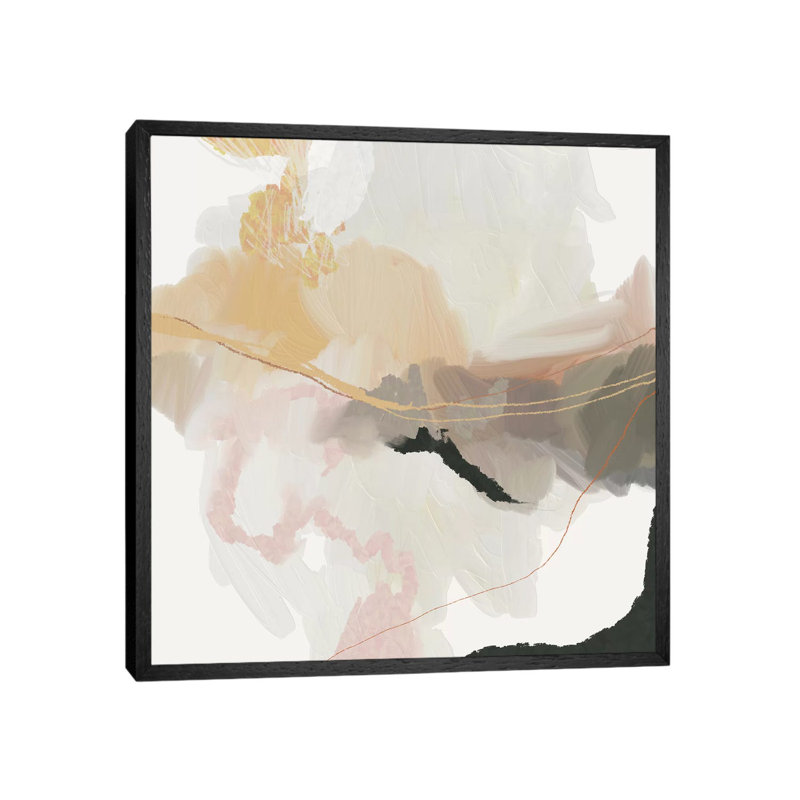 Dalaran by Dan Hobday - Print on Canvas, 45.72cm H x 45.72cm W x 3.81cm D, Black Framed