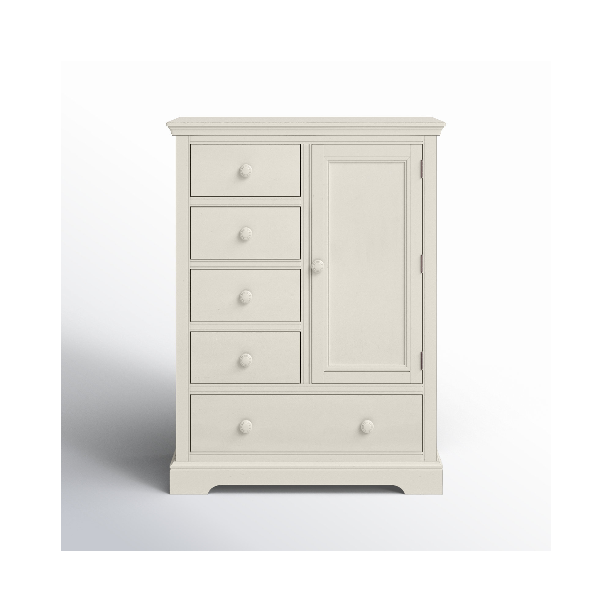 Charter Wood Chifferobe, Chalk