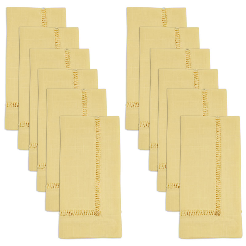 Cowen 20" Napkin, Yellow, 20" Square
