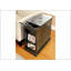 Table d'appoint moderne de style transitionnel 1Pc avec prise USB et rangement, table de chevet multifonctionnelle pour meubles de maison