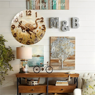 Horloge murale Kangaroo