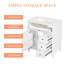Meuble-lavabo autoportant de 30 po avec lavabo et rangement multifonctionnel-133488899-133488900