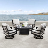 Mccomas Outdoor 5 - Piece Conversation Set