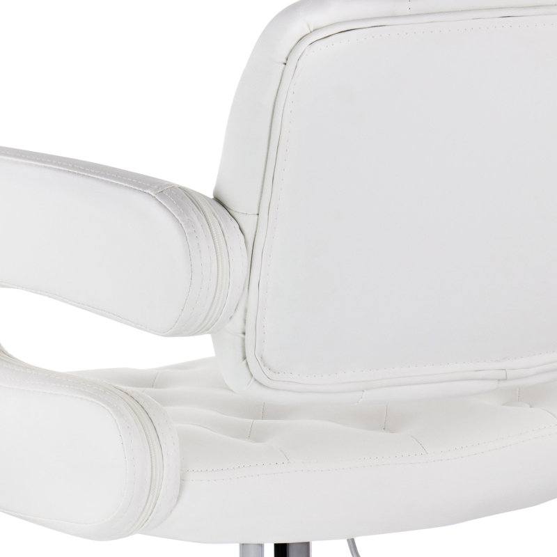 Tabouret de bar Jarette, Blanc