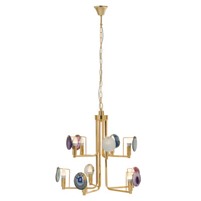 10 - Light Round Chandelier