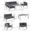 Aladino 6 - Person Garden Lounge Set with Cushions-19184946-19184949