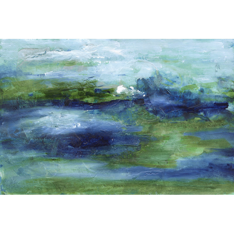 Drift II by Joyce Combs - Wrapped Canvas Painting, 61cm H x 91cm W x 3.8cm D
