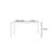 Solid wood craft dining table-805511835