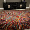 Latitude Run® Miley Performance Abstract Rug & Reviews | Wayfair