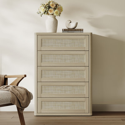 Commode 5 tiroirs Boho