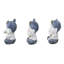 Ensemble de 3 figurines Ganesha See Hear Speak No Evil