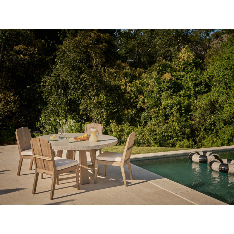 Outdoor Teak Dining Side Chair