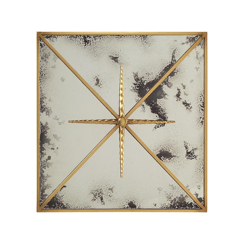 Rio Square Metal Wall Mirror