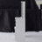 29.2" Small Space Left Bedside Cabinet Vanity Table + Cushioned Stool, Extra Large Right Sliding Mirror, Multi Layer High Capacity Storage, Practical Fashionable Dresser, Suitable For Small Space-1822281904
