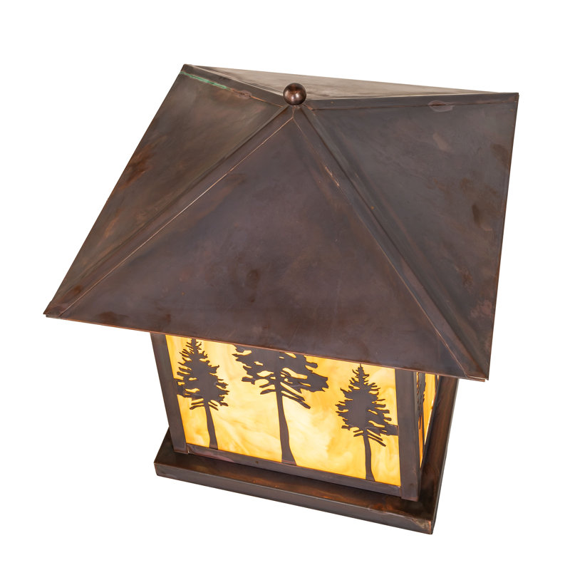 17" Square Great Pines Pier Mount