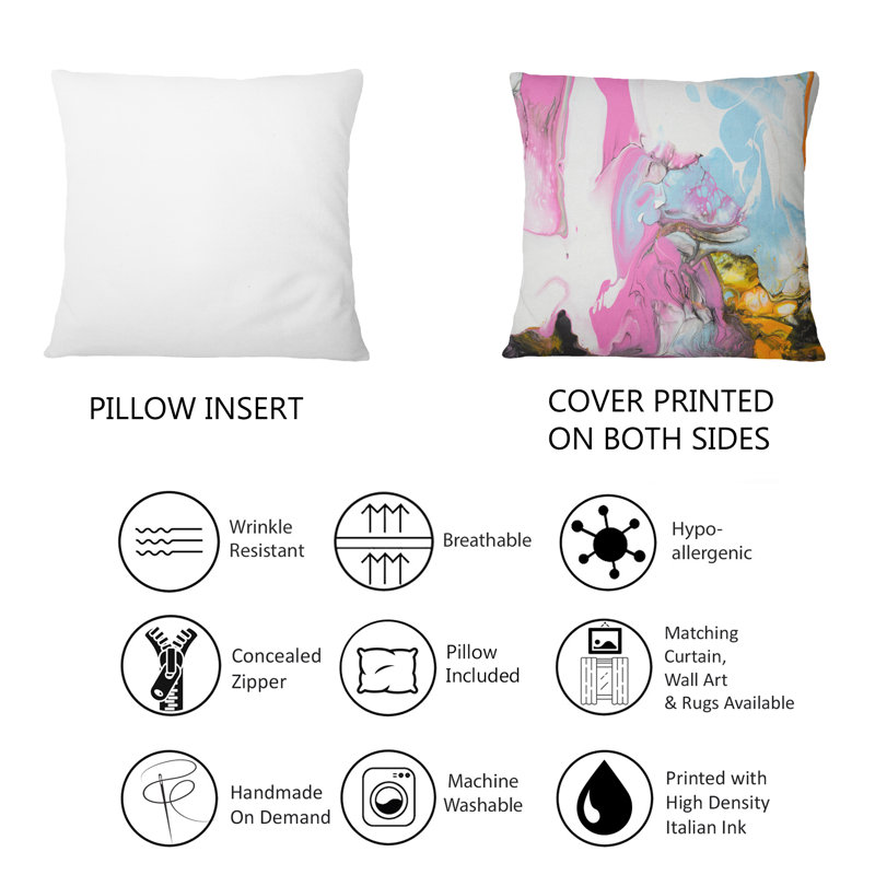 Coussin Rose I