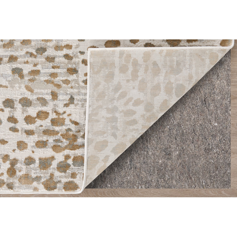 Tapis brun Jordon, Tapis de couloir 2 pi 10 po x 7 pi 10 po