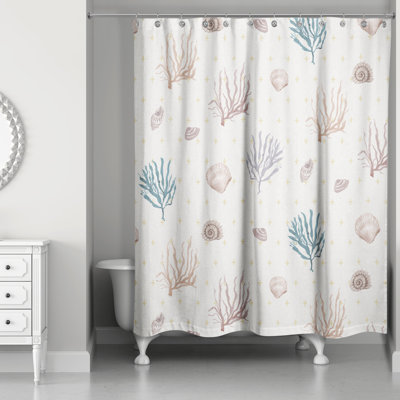 Rideau de douche simple Arantxa