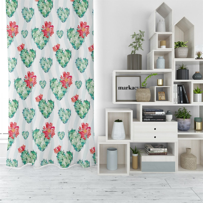 Semi Sheer Curtain Single Panel