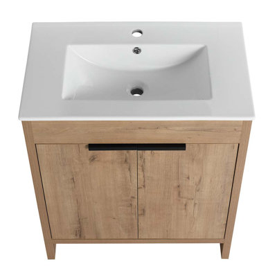Meuble-lavabo simple 30 po avec lavabo