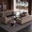 Modern business elegant office sofa set-108542229