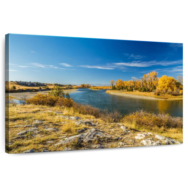 Alvord Missouri River Trail, H 34 po x l 51 po